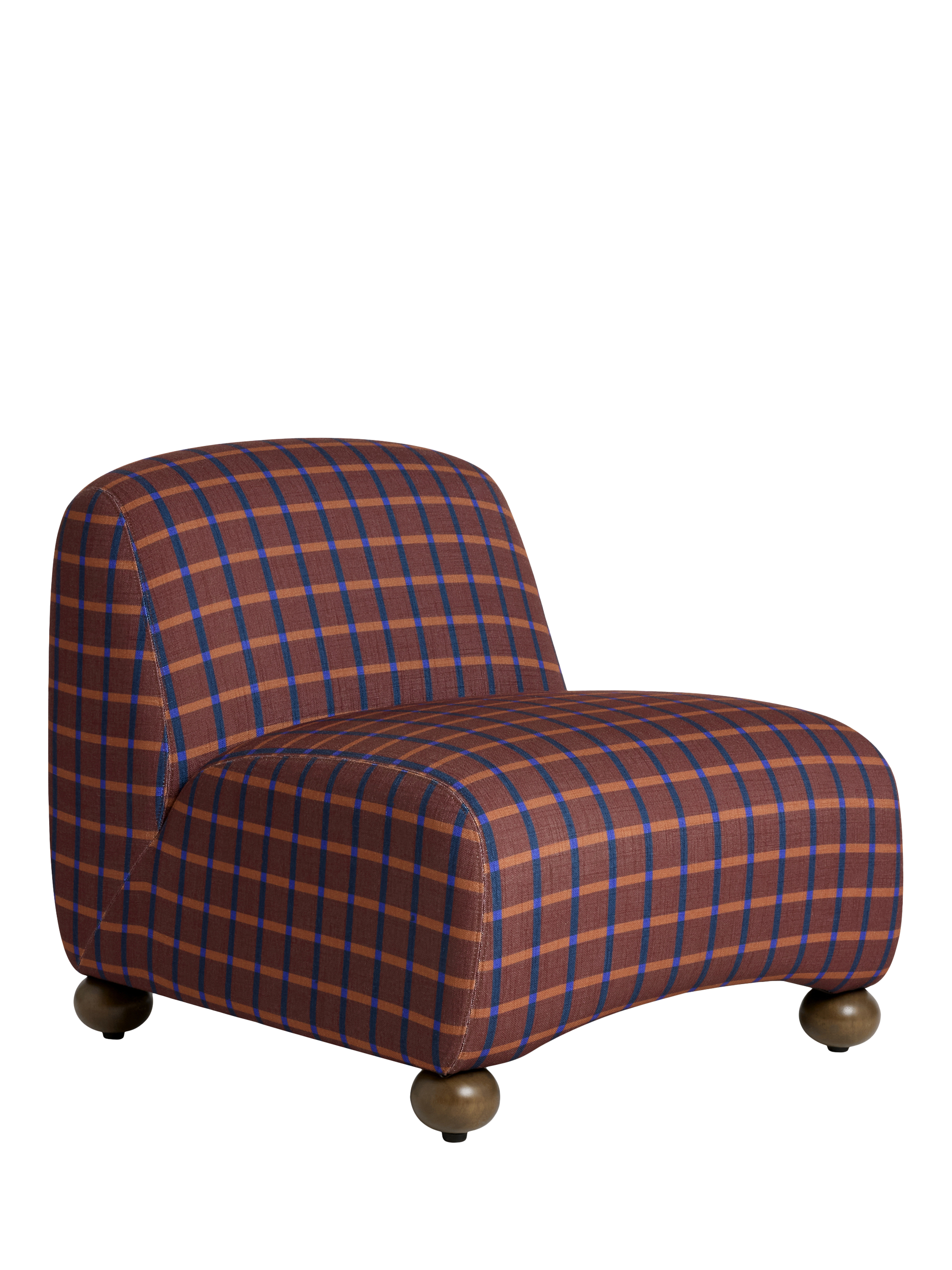 Elwen Range, MADE Elwen Armchair, Cale Rust