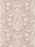 Sanderson Highgrove Damask Wallpaper, Rose