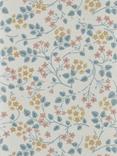 Sanderson Silver Lime Wallpaper