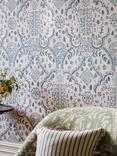 Sanderson Topiary View Wallpaper, Wedgwood
