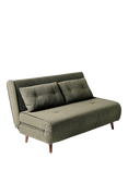 MADE Haru 2.5 Seater Sofa Bed, Green Boucle