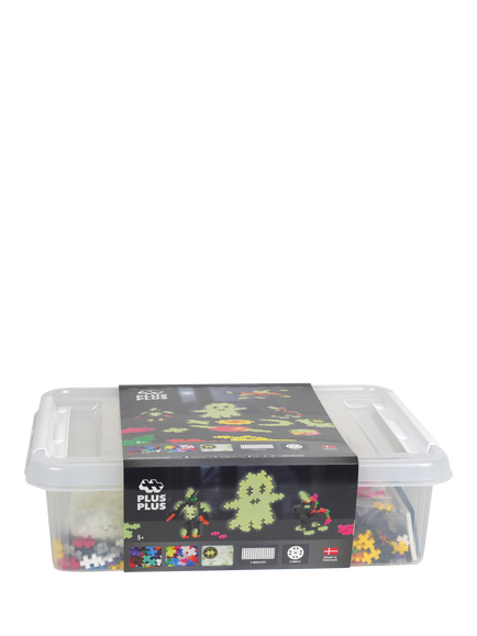 Plus-Plus Build & Glow Storage Box with 2000 Pieces - view 2, Multi
