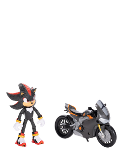 Sonic the Hedgehog 3 Action Figure Shadow with Motorcycle, Multi