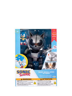 Sonic the Hedgehog Giant Mecha Sonic Robot vs Sonic Playset - view 2, Multi
