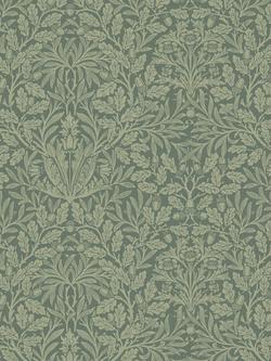 William Morris At Home Acorn Made to Measure Curtains or Roman Blind, Eucalyptus, Eucalyptus