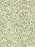 William Morris At Home Acorn Made to Measure Curtains or Roman Blind, Lichen