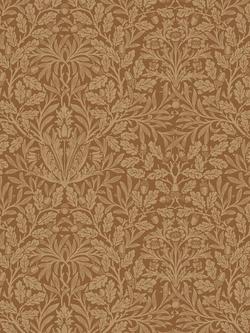 William Morris At Home Acorn Made to Measure Curtains or Roman Blind, Russet, Russet