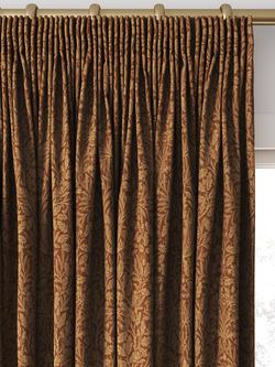 William Morris At Home Acorn Made to Measure Curtains or Roman Blind, Russet - view 2, Russet