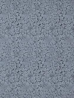 William Morris At Home Bird & Anemone Made to Measure Curtains or Roman Blind, Midnight, Midnight