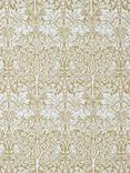 William Morris At Home Brother Rabbit Woven Made to Measure Curtains or Roman Blind, Honey