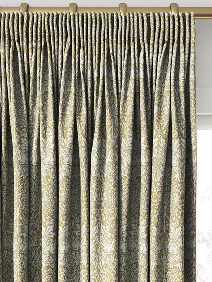 William Morris At Home Brother Rabbit Woven Made to Measure Curtains or Roman Blind, Honey - view 2, Honey