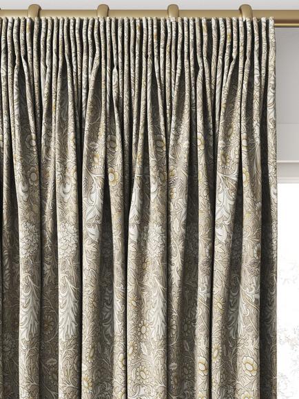 William Morris At Home Double Bough Made to Measure Curtains or Roman Blind, Barley - view 2, Barley