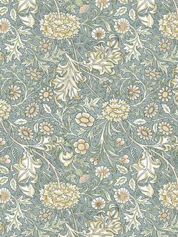 William Morris At Home Double Bough Made to Measure Curtains or Roman Blind, Bluebird, Bluebird