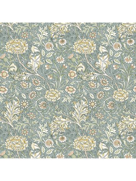 William Morris At Home Double Bough Made to Measure Curtains or Roman Blind, Bluebird, Bluebird