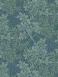 William Morris At Home Willow Foliage Made to Measure Curtains or Roman Blind, Indigo