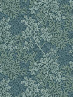 William Morris At Home Willow Foliage Made to Measure Curtains or Roman Blind, Indigo, Indigo