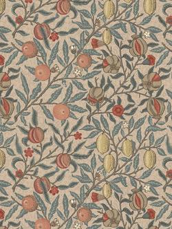 William Morris At Home Fruit Made to Measure Curtains or Roman Blind, Clay, Clay