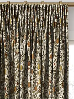 William Morris At Home Fruit Made to Measure Curtains or Roman Blind, Flax - view 2, Flax