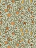 William Morris At Home Fruit Made to Measure Curtains or Roman Blind, Lichen