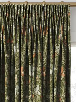 William Morris At Home Willow Iris Made to Measure Curtains or Roman Blind, Moss - view 2, Moss