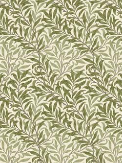 William Morris At Home Willow Bough Made to Measure Curtains or Roman Blind, Moss, Moss