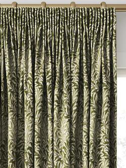 William Morris At Home Willow Bough Made to Measure Curtains or Roman Blind, Moss - view 2, Moss