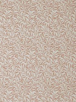 William Morris At Home Willow Bough Made to Measure Curtains or Roman Blind, Brick, Brick