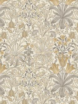 William Morris At Home Woodland Weeds Made to Measure Curtains or Roman Blind, Barley, Barley