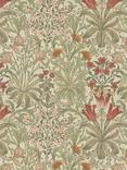 William Morris At Home Woodland Weeds Made to Measure Curtains or Roman Blind, Fern
