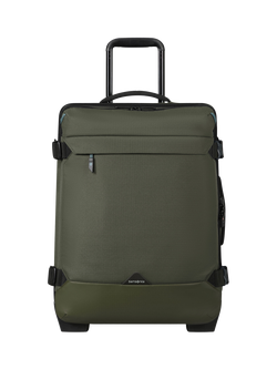 Samsonite Roadseeker 2-Wheel 55cm Duffel Backpack Cabin Case, 50L - view 2, Dark Olive