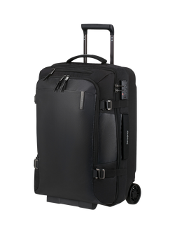 Samsonite Armox 2-Wheel 55cm Cabin Duffel Bag, 45L, Black