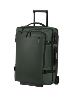 Samsonite Armox 2-Wheel 55cm Cabin Duffel Bag, 45L, Moss