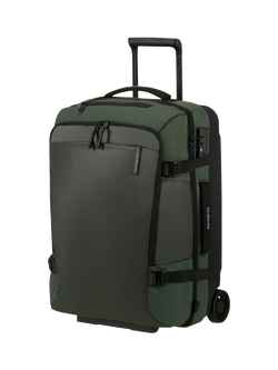 Samsonite Armox 2-Wheel 55cm Cabin Duffel Bag, 48L, Moss