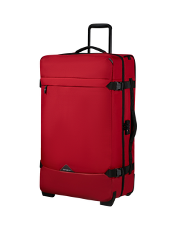 Samsonite Roadseeker 2-Wheel 79cm Large Duffel Suitcase, 115L, Brick Red