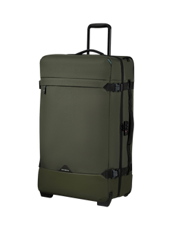 Samsonite Roadseeker 2-Wheel 79cm Large Duffel Suitcase, 115L, Dark Olive