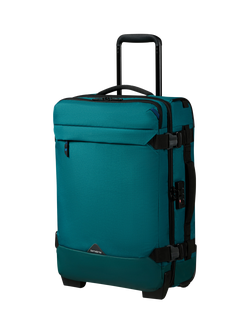 Samsonite Roadseeker 2-Wheel 55cm Duffel Cabin Case, 42L, Deep Teal