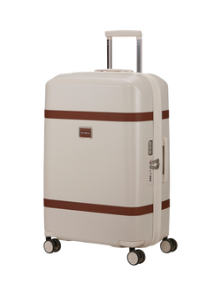 Samsonite Image 4-Wheel Spinner 69cm Expandable Suitcase, Ivory