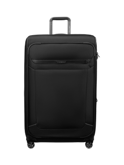 Samsonite Pro-DLX 6 TRVL 4-Wheel Spinner 79cm Expandable Large Suitcase, 113L, Black - view 2, Black