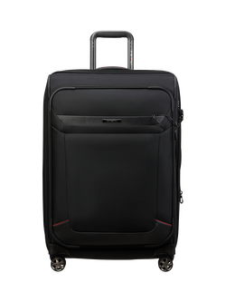 Samsonite Pro-DLX 6 TRVL 4-Wheel Spinner 67cm Expandable Medium Suitcase, 80L, Black - view 2, Black