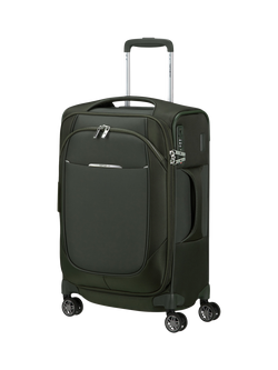 Samsonite Re-Lite 4-Wheel Spinner 55cm Expandable Slim Cabin Case, 36L, Ivy
