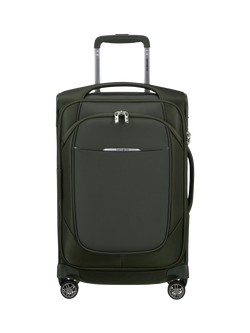 Samsonite Re-Lite 4-Wheel Spinner 55cm Expandable Slim Cabin Case, 36L - view 2, Ivy