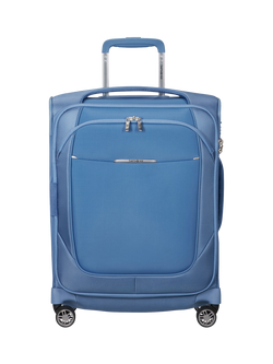 Samsonite Re-Lite 4-Wheel Spinner 55cm Expandable Cabin Case, 39L - view 2, Blue