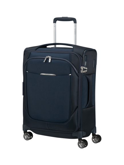 Samsonite Re-Lite 4-Wheel Spinner 55cm Expandable Cabin Case, 39L, Navy