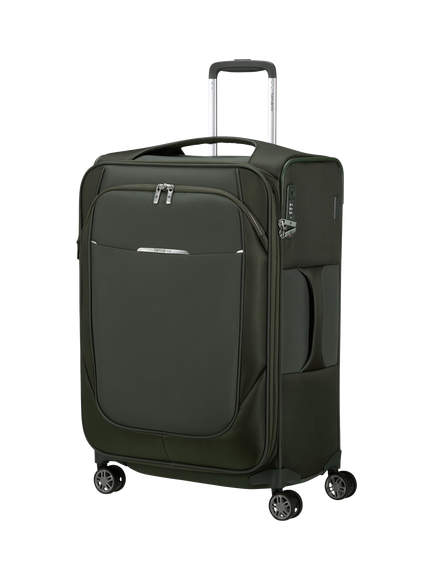Samsonite Re-Lite 4-Wheel Spinner 67cm Expandable Medium Suitcase, 79L, Ivy