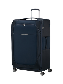 Samsonite Re-Lite 4-Wheel Spinner 83cm Expandable Extra Large Suitcase, 156L, Navy