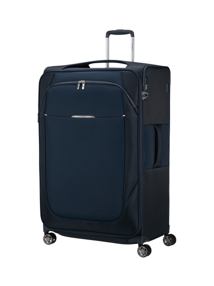 Samsonite Re-Lite 4-Wheel Spinner 83cm Expandable Extra Large Suitcase, 156L, Navy