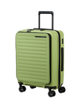 Samsonite Restackd 4-Wheel Spinner 55cm Easy Access Expandable Cabin Case, 42/48L, Wasabi
