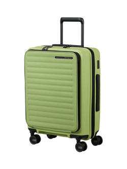 Samsonite Restackd 55cm Easy Access Expandable 4-Wheel Cabin Case, 42/48L, Wasabi