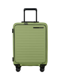 Samsonite Restackd 55cm Easy Access Expandable 4-Wheel Cabin Case, 42/48L - view 2, Wasabi