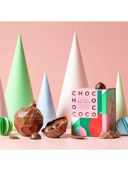 Chococo 47% Milk Chocolate Bauble & Dorset Sea Salt Caramels, 150g - view 2, Multi